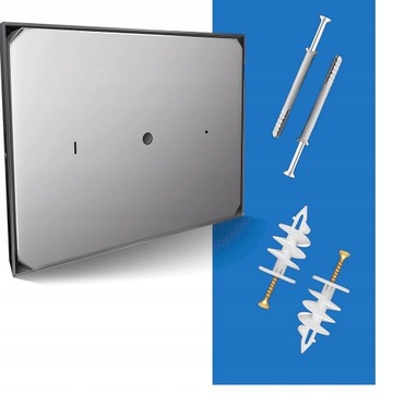 АДРЕСНАЯ ТАБЛИЧКА С ПОДСВЕТКОЙ НОМЕРА ДОМА LED 40X30 см АНТРАЦИТОВЫЙ RAL 7016