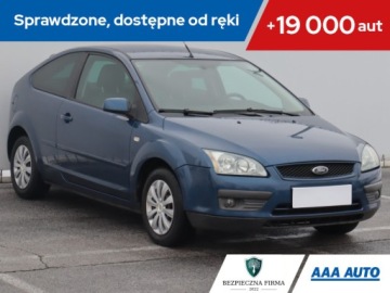 Ford Focus II Hatchback 5d 1.8 Duratec Flexifuel 125KM 2007 Ford Focus 1.8 16V, Klima, Klimatronic, El. szyby