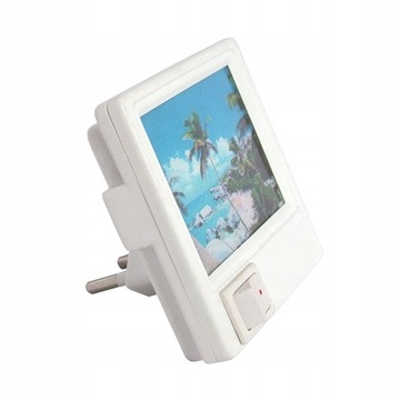Lampka nocna SIMSON LED 0,4W 2,3lm IP20 6000K IDEUS