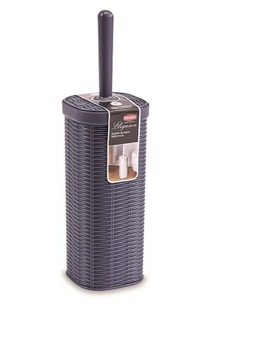 Szczotka toaletowa, WC, rattan, blue navy