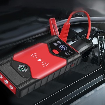 MOCNY POWER BANK JUMP STARTER ROZRUCH DO SAMOCHODU 12V 20000MAH