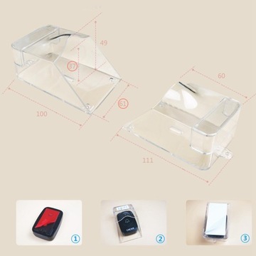 Пластиковая крышка для монтажа