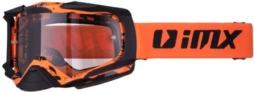 Gogle IMX DUST GRAPHIC ORANGE/BLACK MATT- 2 szyby