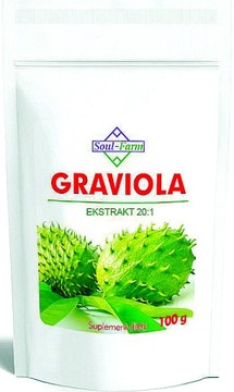 GRAVIOLA EKSTRAKT PROSZEK 100 g - SOUL FARM