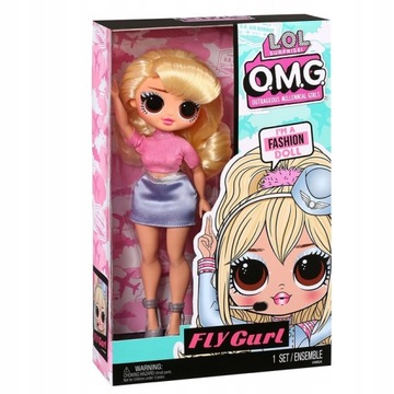 Lalka L.O.L. Surprise O.M.G. WORLD TRAVEL FLY GURL