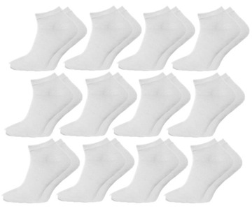 12x SKARPETKI niskie stopki BAMBUSOWE rozm. 43-46