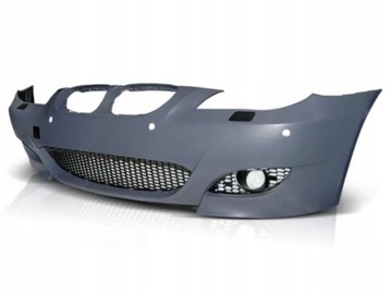 ZDERZAK BMW E60 E61 03-07 LOOK M5 PDC SRA