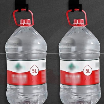 ЧЕРНЫЕ САМОКЛЕЯЩИЕСЯ ДЕРЖАТЕЛИ ДЛЯ КУХОННОЙ ГУБКИ x4