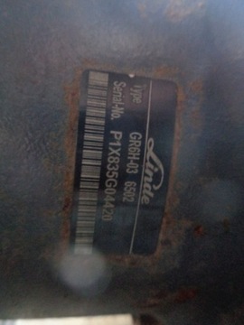 Most napędowy Hydrostat LINDE AH40-04