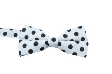 Muszka mucha do w grochy kropki RETRO LATA 60