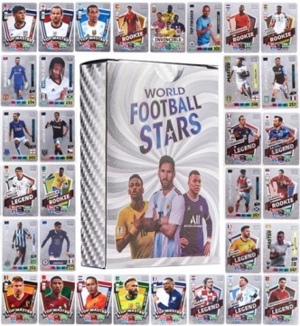 АЛЬБОМ НА МОЛНИИ ДЛЯ 400 ФУТБОЛЬНЫХ КАРТочек + 55 ВОДОНЕПРОНИЦАЕМЫХ КАРТочек ФУТБОЛИСТА