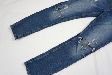 ZARA spodnie jeansy z dziurami r 34