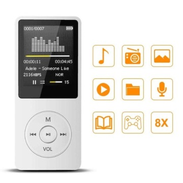 MP3-ПЛЕЕР BLUETOOTH 5.0 HIFI РАДИО 16 ГБ + НАУШНИКИ