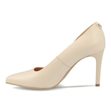 Czółenka R.Polański 760/A - Beżowy Lico