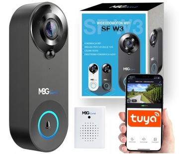 Domofon Wideodomofon Kamera Dzwonek TUYA Smart Czujnik Ruchu MBG LINE SFW3