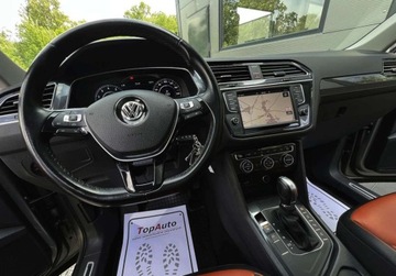 Volkswagen Tiguan II SUV 1.4 TSI 150KM 2017 Volkswagen Tiguan dsg navi PERFEKCYJNY bezwypadkowy virtual FULL LED, zdjęcie 28