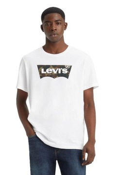 Levis Męski T-shirt Koszulka White Moro roz. L