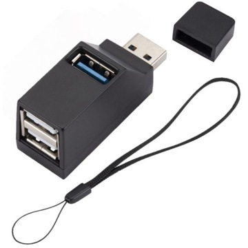 HUB Rozdzielacz USB 3.0 do 1x USB 3.0 + 2x USB 2.0