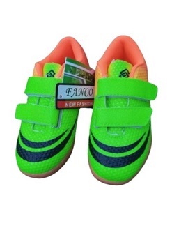 HALÓWKI adidasy rzepy FANCO żółte ORANGE pomarańcz LEMON 26