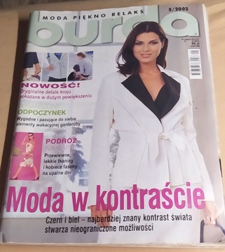 Burda moda piękno relaks 5/2002 moda dla dzieci