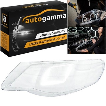 POKLOP SKLO SVĚTLOMET SVĚTLO VW TOUAREG I 7L FACELIFT (2006-2010) STRANA LEVÝ