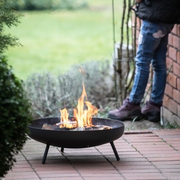 САДОВАЯ ПЕЧЬ + ОКРАШЕННАЯ КРЫШКА CAPRI 58