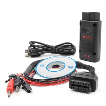 MPPS INTERFACE v18 TRICORE PL CHIP TUNING EDC 15 16 IMMO/EGR/DPF ВЫКЛ.
