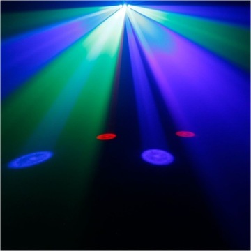 LIGHT4ME SIX EYE BEAM oświetlenie dyskotekowe mocny efekt beam LED + PILOT