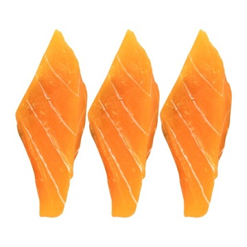Symulowany łosoś Sashimi
