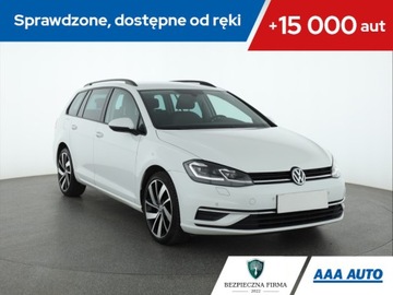 Volkswagen Golf VII Variant Facelifting 1.6 TDI-CR DPF BMT 115KM 2017 VW Golf 1.6 TDI, Salon Polska, Serwis ASO, Navi