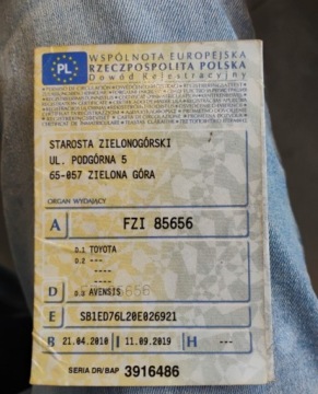 Toyota Avensis III Wagon 2.0 D-4D 126KM 2010 Toyota Avensis 2010r, 2.0 DIESEL. Lekko uszkodzony przod. Jezdzi. 2.0, zdjęcie 22