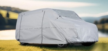 Pokrowiec na Samochód VAN XL 510-540 Auto Plandeka Exclusive MIĘKKI Pasy