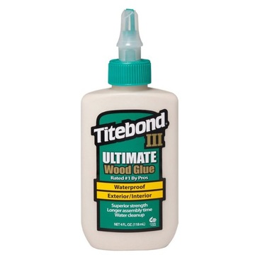 Klej do Drewna D4 Titebond III Ultimate Polimerowy - 118ml Wodoodporny