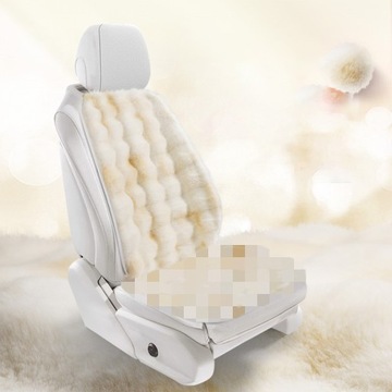 Samochód Winter Plush Zagrubiona Cieplejsza Poduszka Siedzenia