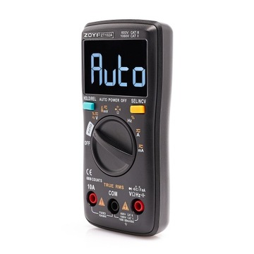 ZT102A ЦИФРОВОЙ МУЛЬТИМЕТР TRUE RMS SMART MODE TEMP