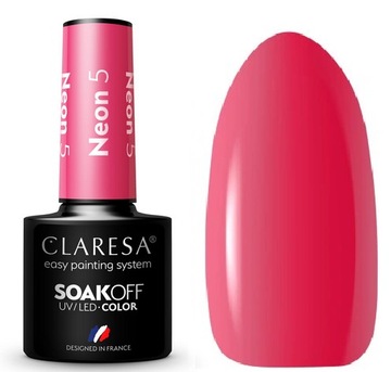 CLARESA NEON LAKIER HYBRYDOWY NEONOWY 5