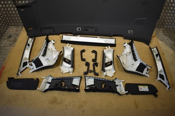 ИДЕАЛЬНЫЙ КОМПЛЕКТ СТОЙКОВ ПОТОЛКА. ЧЕРНЫЙ AUDI Q7 4M 1