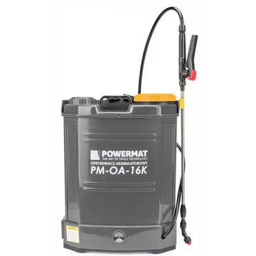 ЭЛЕКТРИЧЕСКИЙ ОПРЫСКИВАТЕЛЬ НА АККУМУЛЯТОРЕ 16 Л РЮКЗАК POWERMAT НАБОР ИЗ 4 НАСОСОК