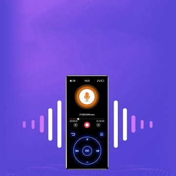 MP3-ПЛЕЕР WI-FI BLUETOOTH 2,4-дюймовый HIFI-ЭКРАН ЗВУК С НАУШНИКАМИ 16 ГБ