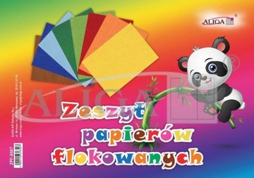 Papier flokowany szkolny B-5 ZPF-8507