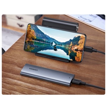 UGREEN HOUSING Отсек для SSD-накопителя USB-C 3.1 M.2 B-KEY NGFF SATA 3.0 £ 5