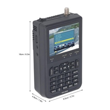 ЦИФРОВОЙ ИЗМЕРИТЕЛЬ СИГНАЛА WS6906 3,5-дюймовый ЖК-дисплей