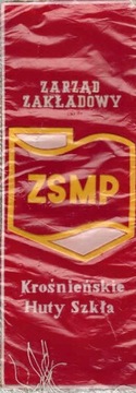 Proporczyk Krośnieńskie Huty Szkła PRL