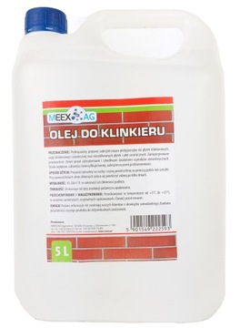 OLEJ DO KLINKIERU CEGŁY CERAMICZNEJ LICÓWKI GRESU