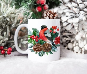 РОЖДЕСТВЕНСКАЯ КРУЖКА 330мл РОЖДЕСТВЕНСКИЙ ПОДАРОК ​​ПОД ЕЛКОЙ