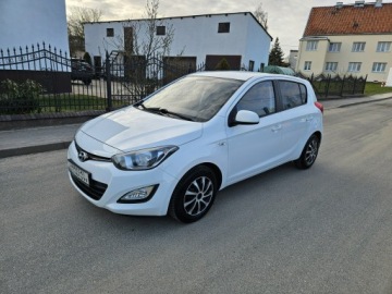 Hyundai i20 I Hatchback 5d Facelifting 1.2 DOHC 85KM 2012 Hyundai i20 Opłacony Zdrowy Zadbany z