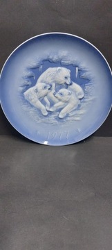 Porcelanowy kolekcjonerski Talerz Hutschenreuther 1977 design