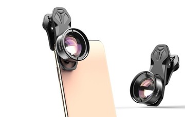 APEXEL LENS OVERLAY МАКРО-ЛИНЗА ДЛЯ ТЕЛЕФОНА НА ЗАЖИМЕ 100 ММ МАКРО