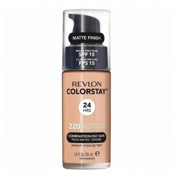 Revlon ColorStay 220 Natural Beige podkład do twarzy skóra tłusta mieszana