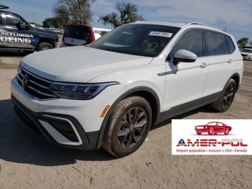 Volkswagen Tiguan II 2022 Volkswagen Tiguan 2022 r., 2,0 L od ubezpieczalni 2.0 Benzyna 184KM